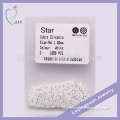 White star cut 1.40mm 8 hearts 8 arrows loose signity cz stone